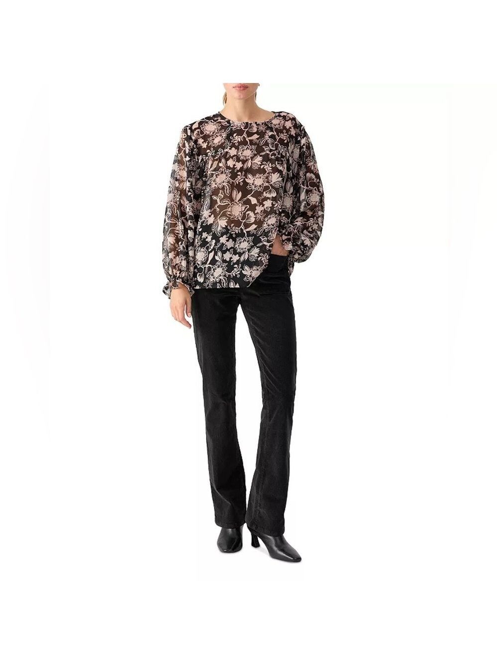 Sanctuary Ruffle Moment Blouse - size large - nwt‎ - very pretty sleeves